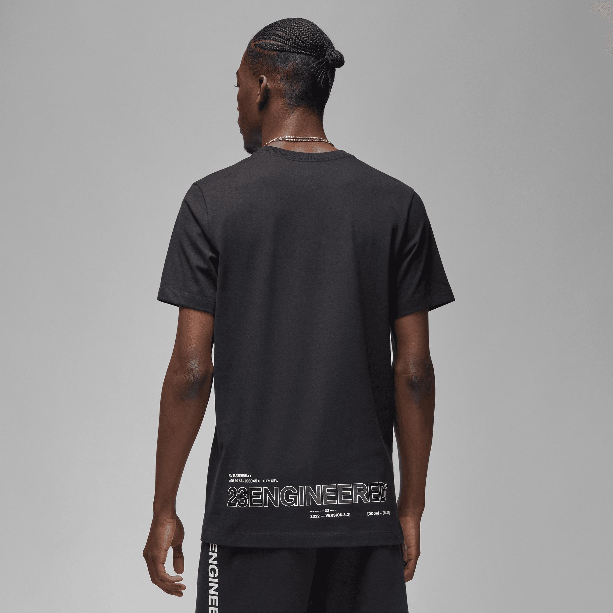  Jordan 23 Engineered Erkek Siyah T-Shirt