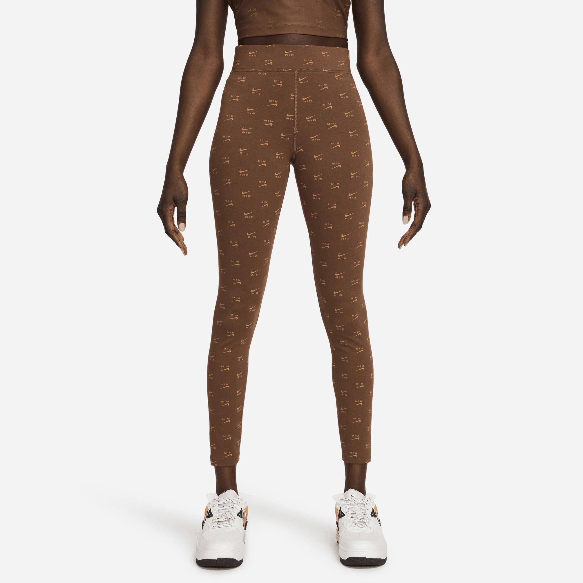  Nike Air Kadın Kahverengi Tayt