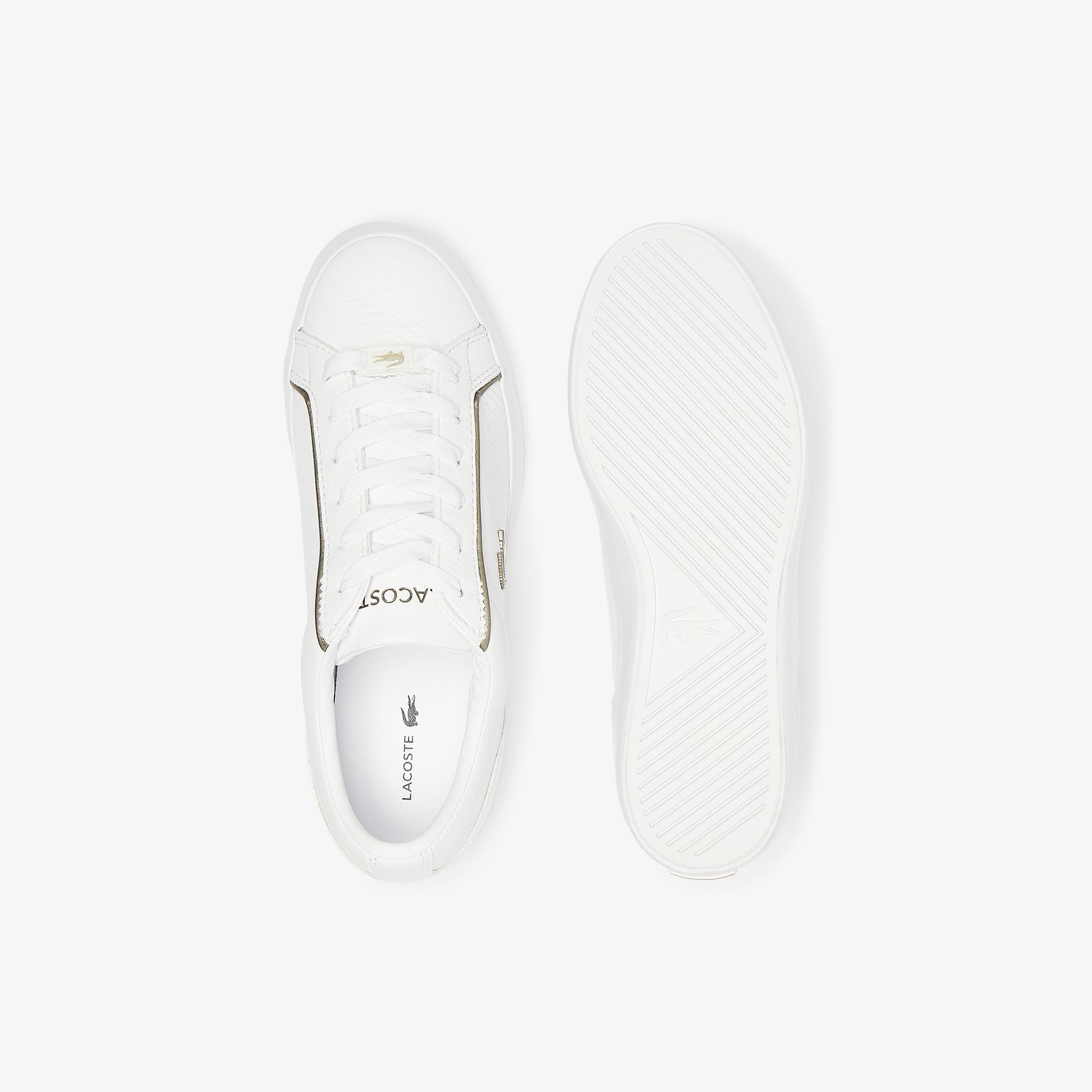  Lacoste Lerond Kadın Beyaz Sneaker