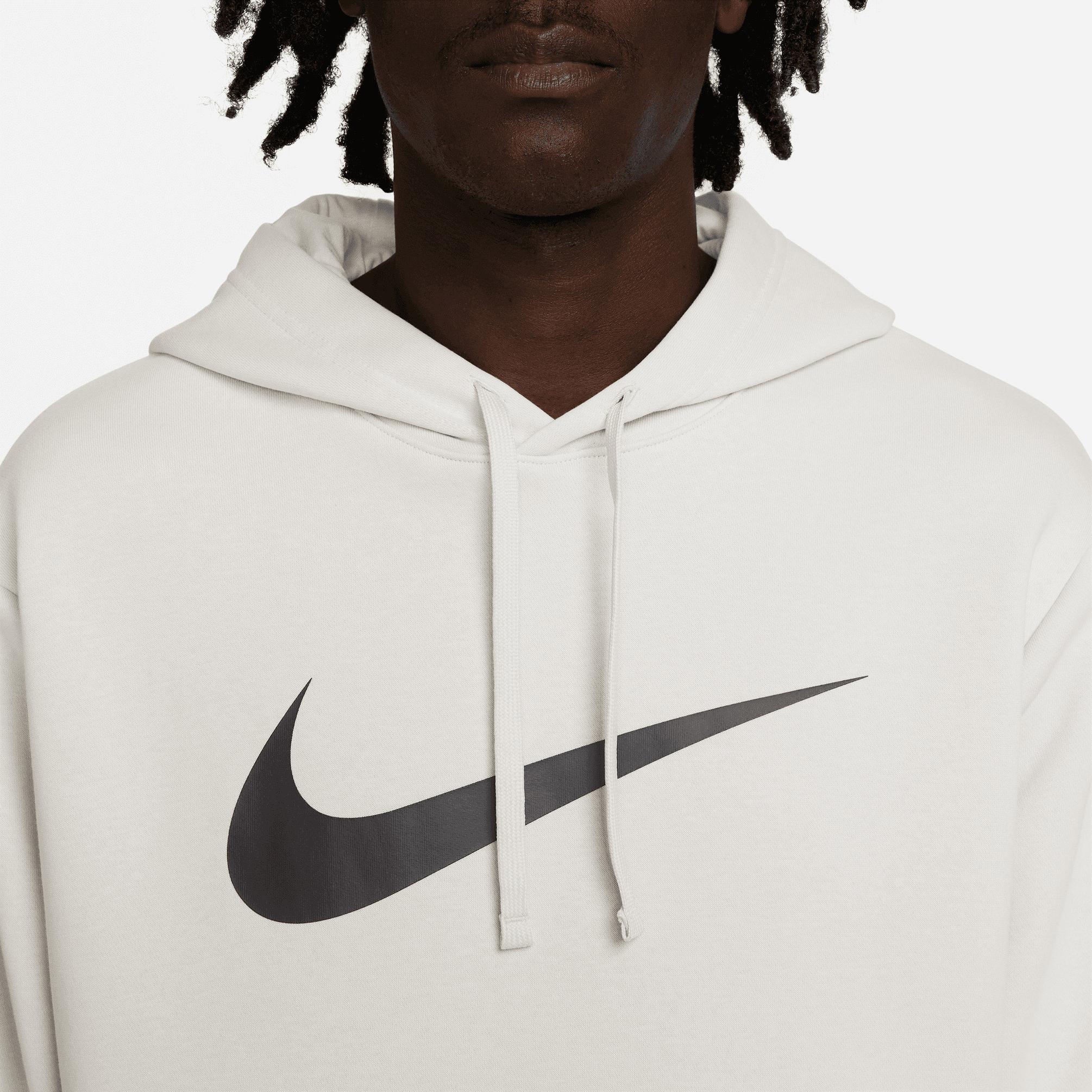  Nike Sportswear Repeat Fleece Erkek Beyaz Hoodie