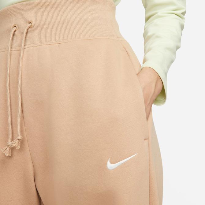  Nike Sportswear Phoenix Fleece Kadın Kahverengi Eşofman Altı