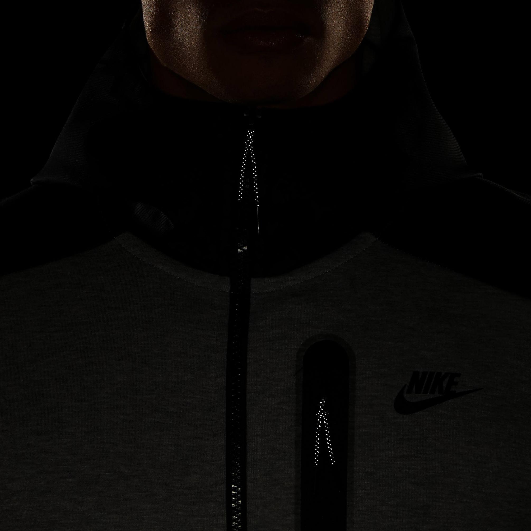  Nike Tech Fleece Overlay Erkek Gri Eşofman Üstü