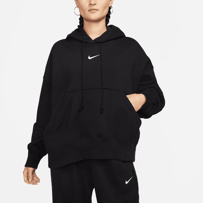  Nike Sportswear Phoenix Fleece Oversize Kadın Siyah Hoodie