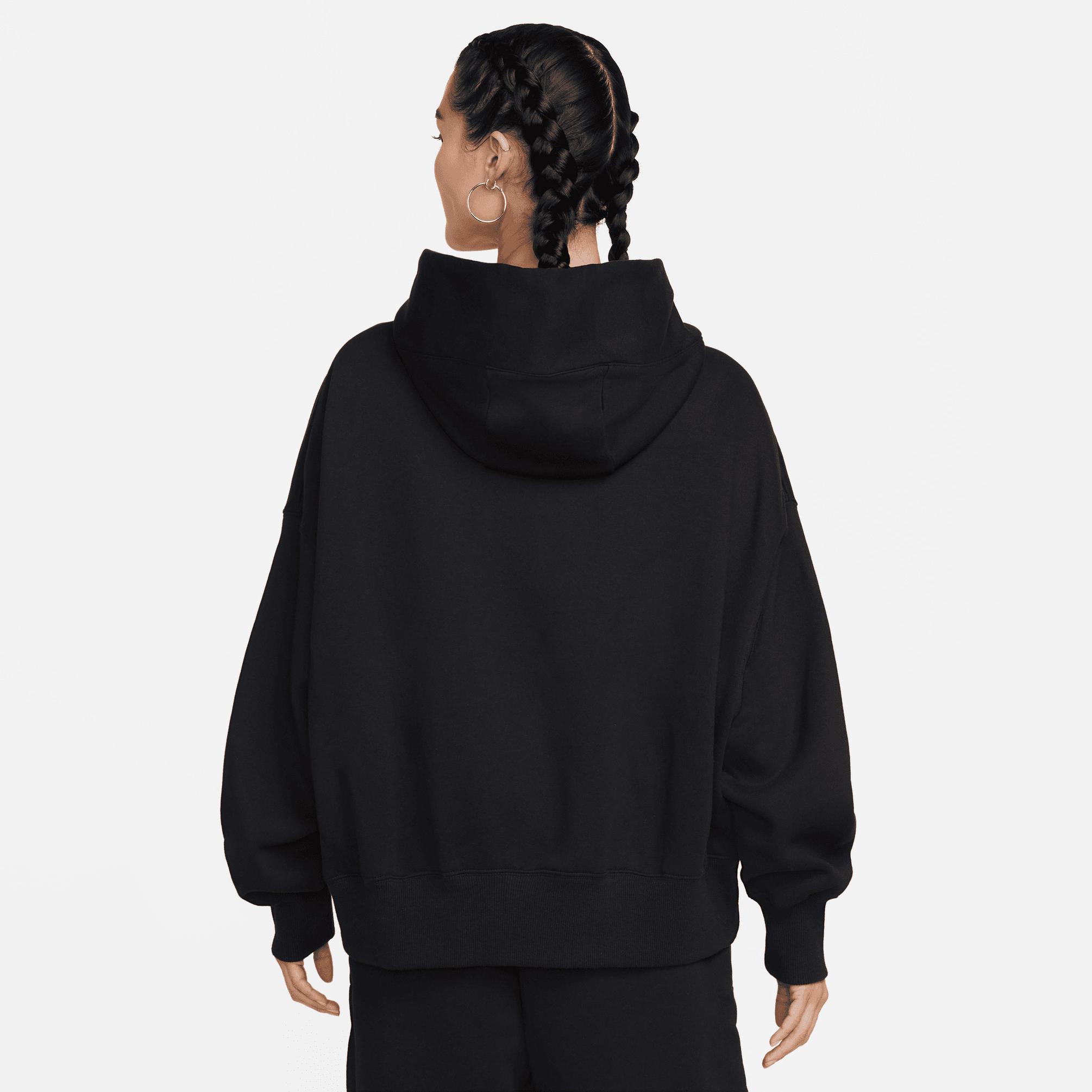  Nike Sportswear Phoenix Fleece Oversize Kadın Siyah Hoodie