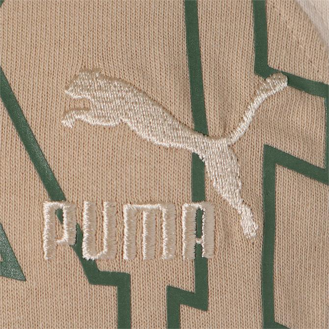  Puma X Market Relaxed Logo Erkek Ekru Tshırt