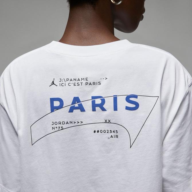  Jordan Paris Saint-Germain Kadın Beyaz T-Shirt