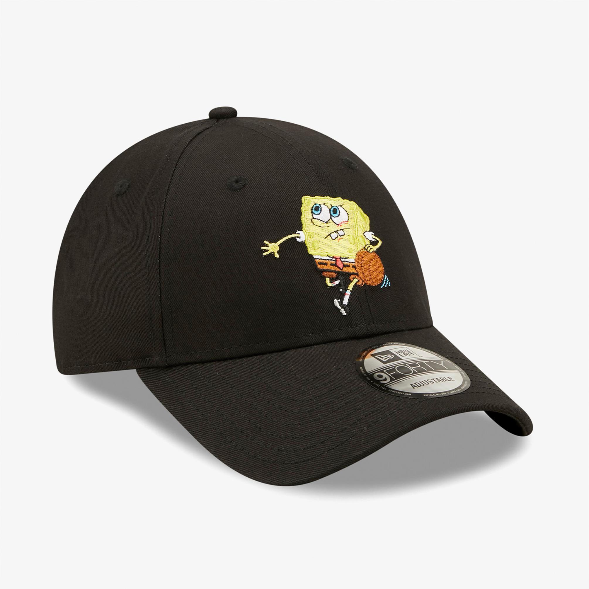  New Era Sporty Sponge Bob Siyah Unisex Şapka