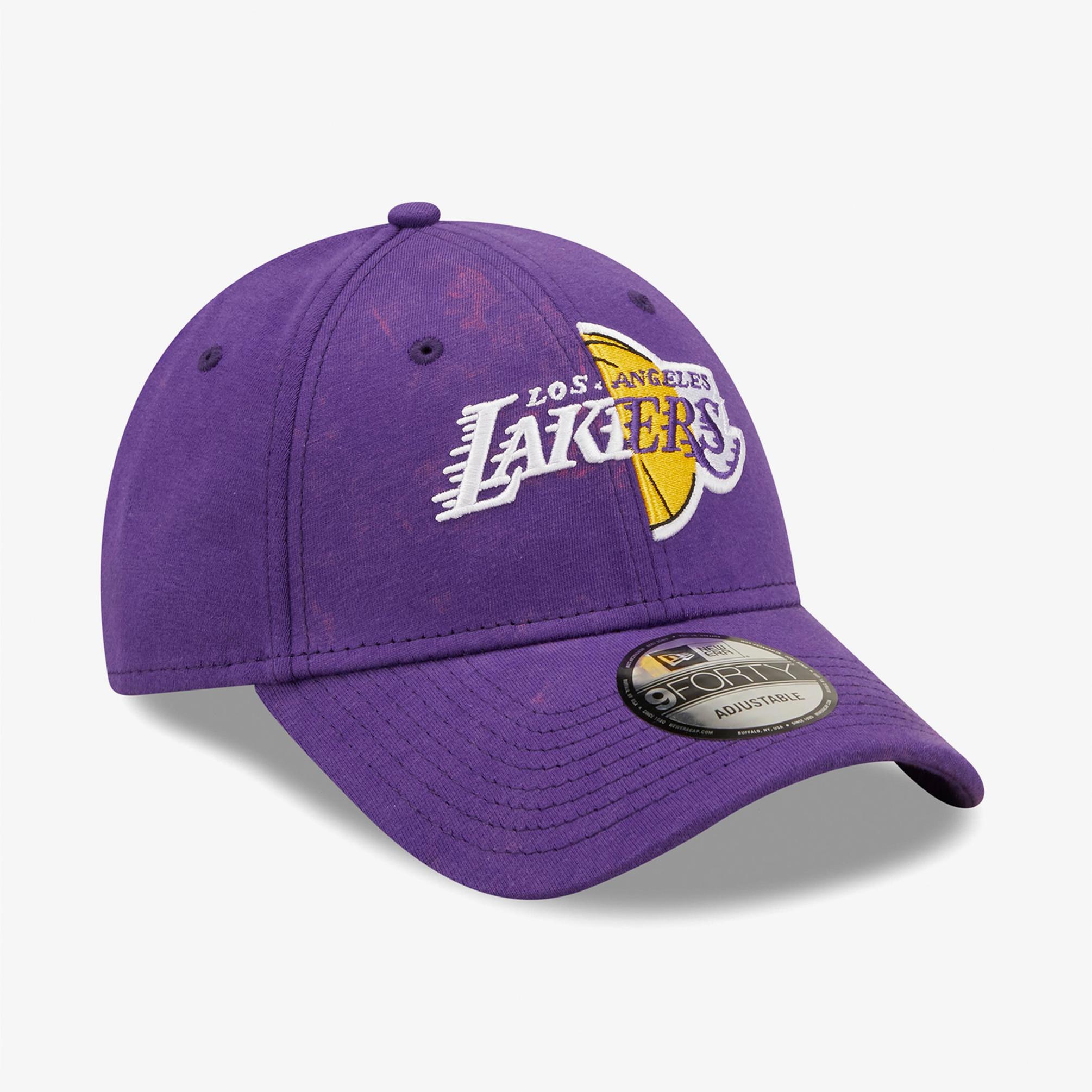 New Era Los Angeles Lakers Split Mor Unisex Şapka