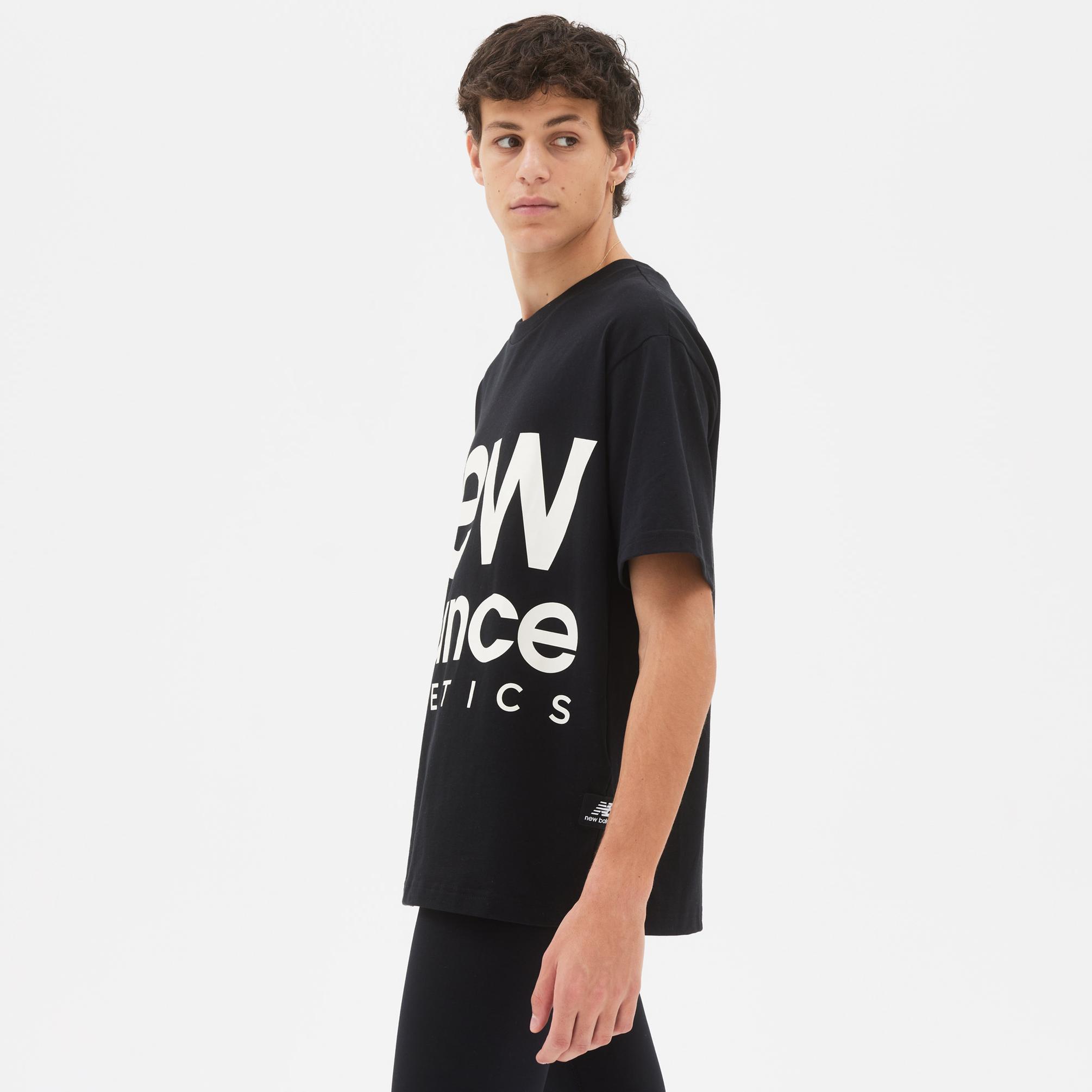  New Balance Out of Bounds Unisex Siyah T-Shirt