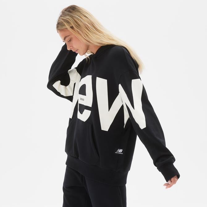  New Balance Out of Bounds Unisex Siyah Hoodie