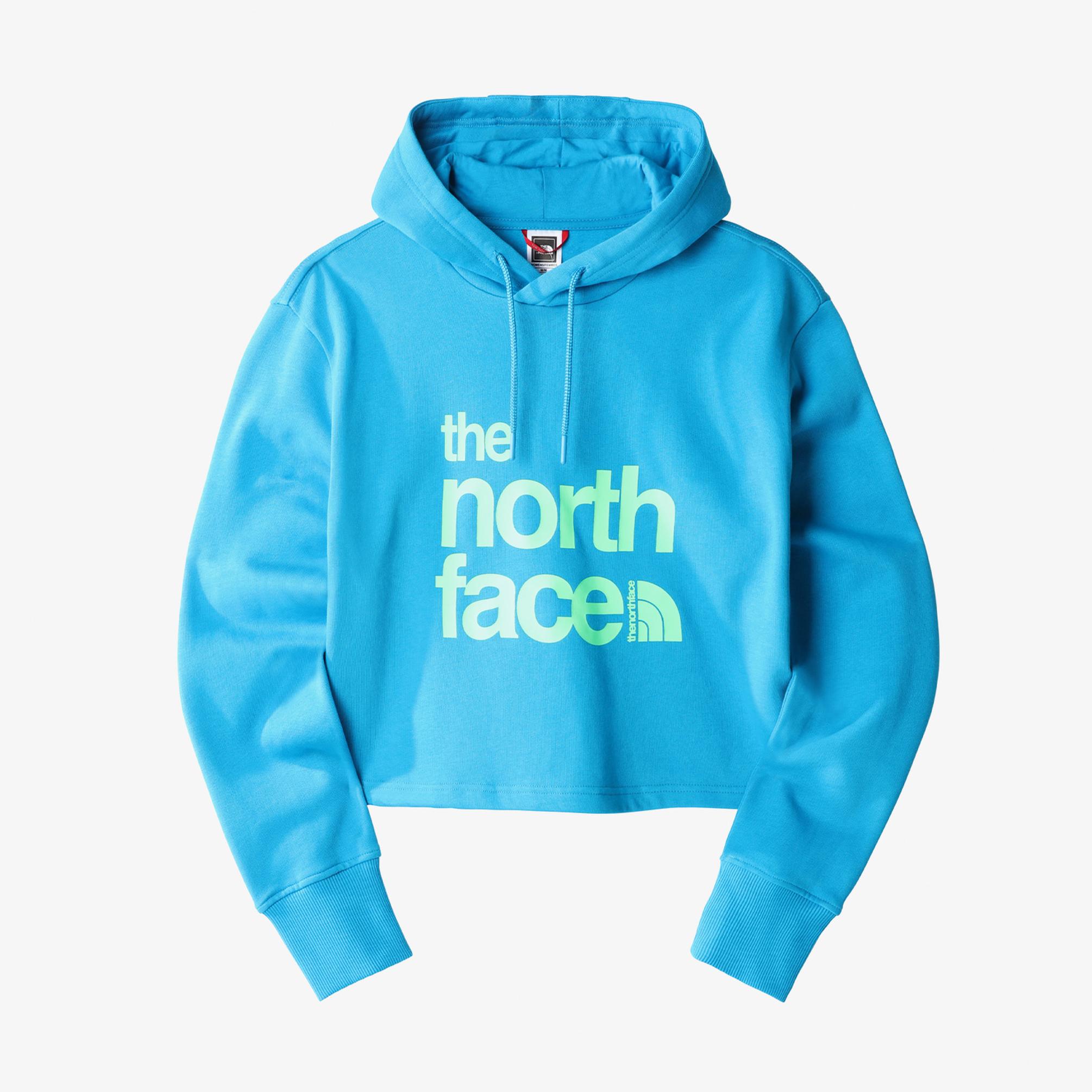  The North Face Coordinates Crop Mavi Kadın Hoodie
