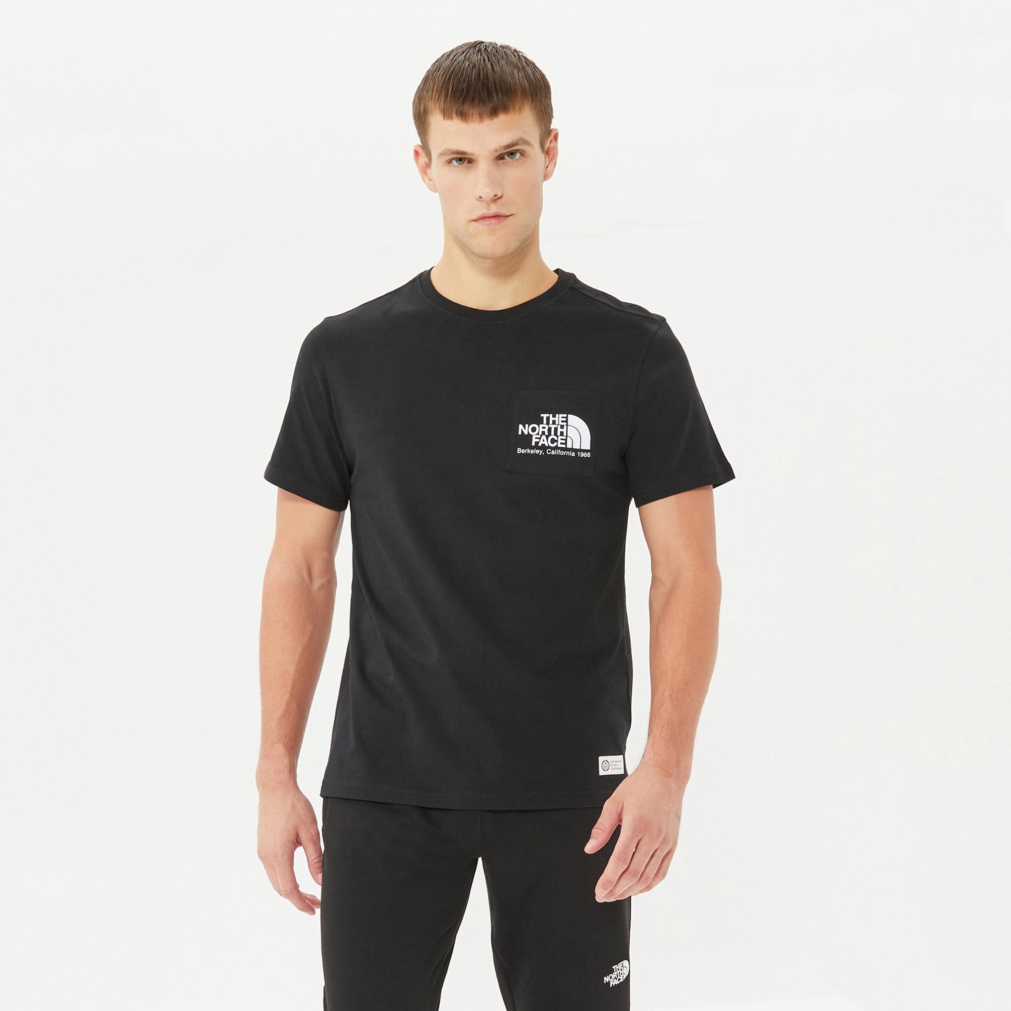  The North Face Berkeley California Erkek Siyah T-shirt