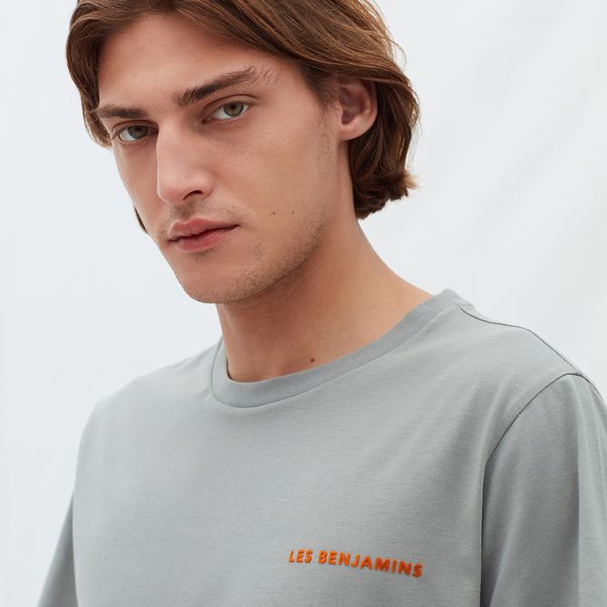  Les Benjamins Essentials Erkek Gri T-Shirt
