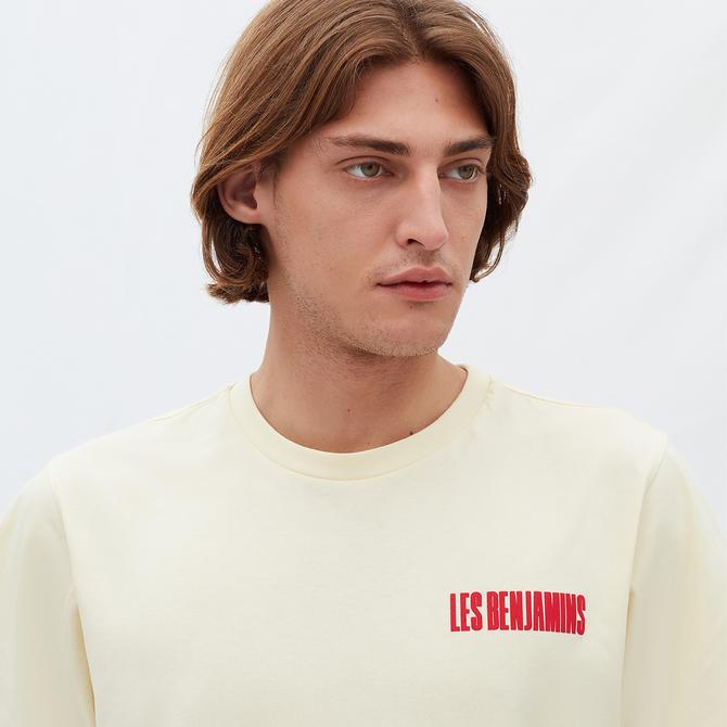  Les Benjamins Essentials Erkek Beyaz T-Shirt