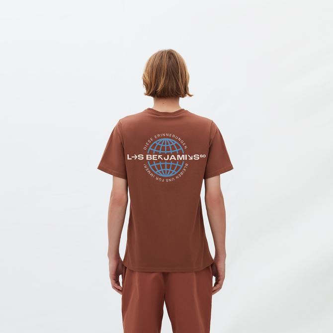  Les Benjamins Essentials Erkek Kahverengi T-Shirt