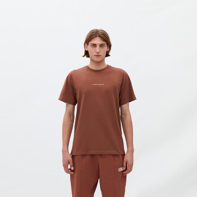  Les Benjamins Essentials Erkek Kahverengi T-Shirt