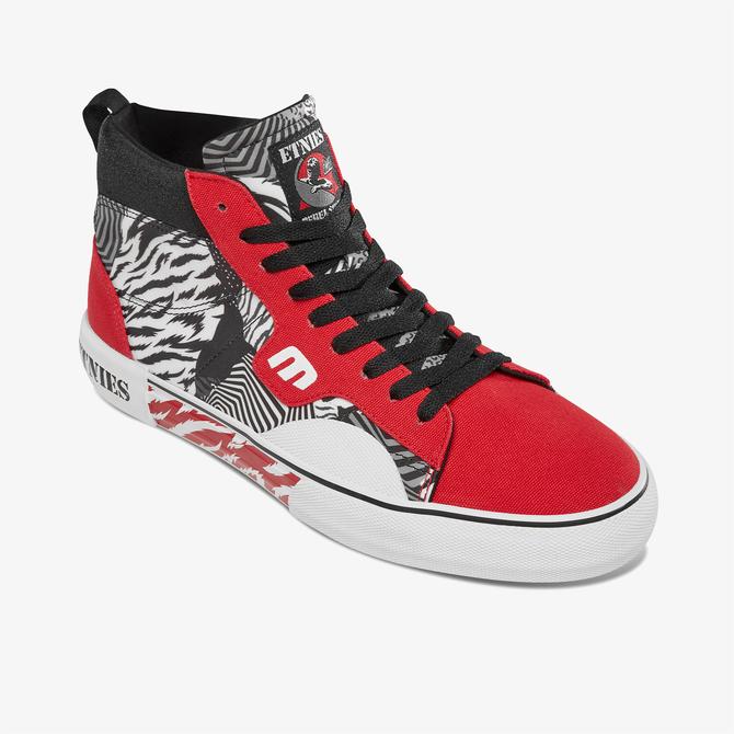  Etnies Kayson High x Rebel Sports Erkek Kırmızı Sneaker