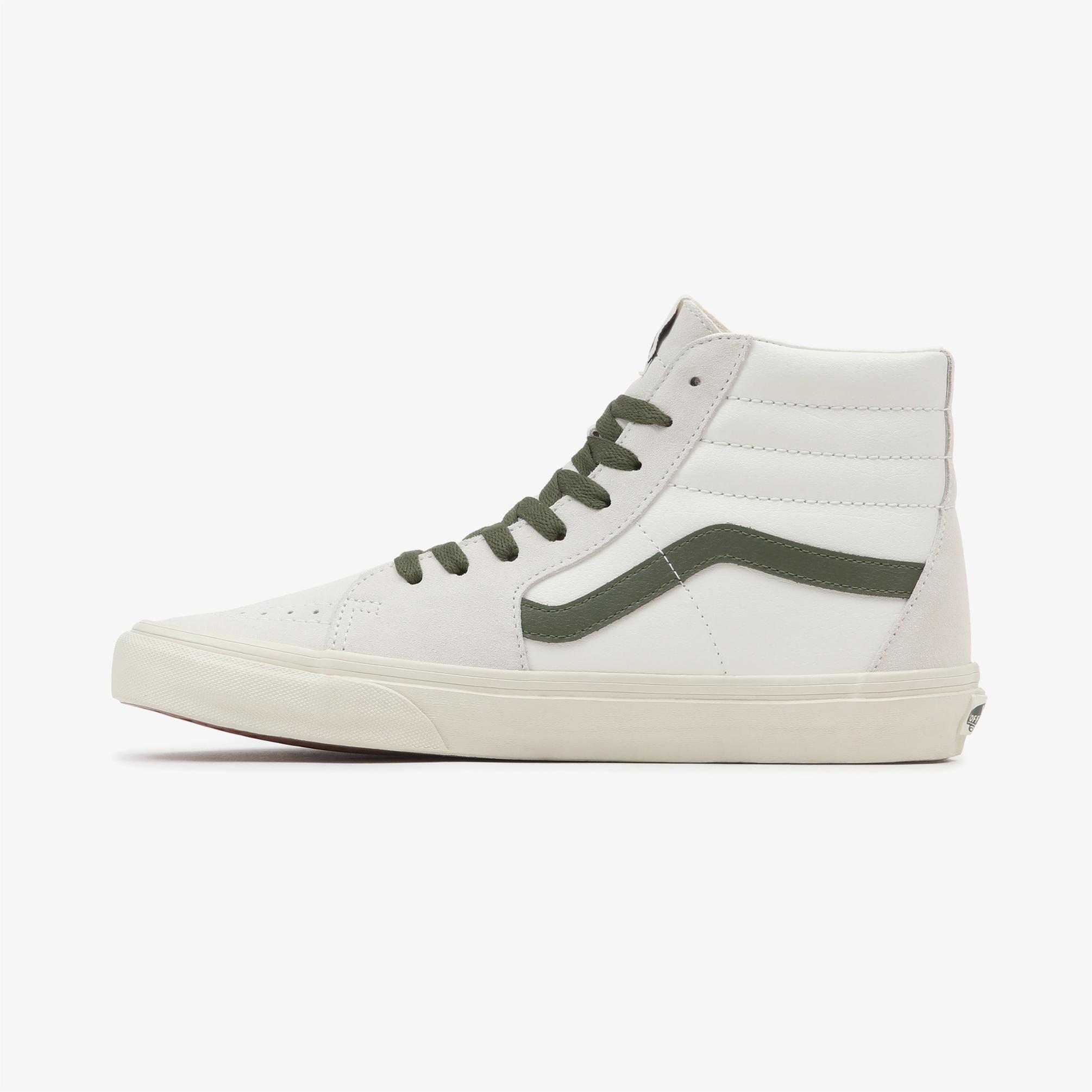  Vans Sk8-Hi Unisex Beyaz Sneaker