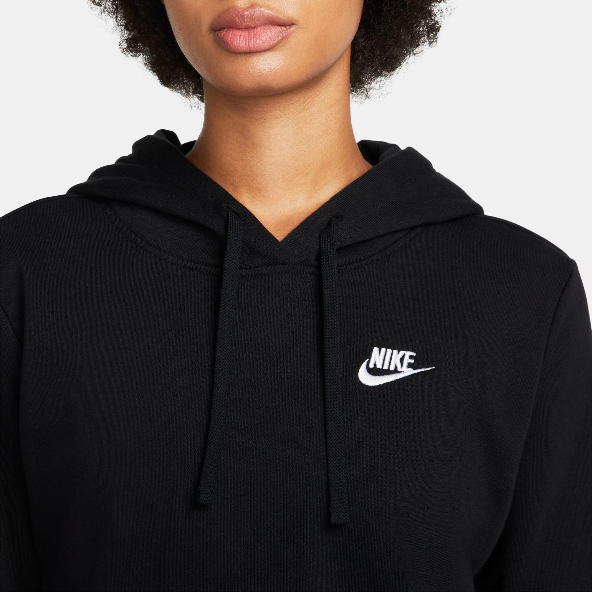  Nike Nsw Club Kadın Siyah Sweatshirt