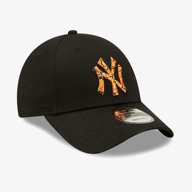  New Era New York Yankees Marble 9FORTY Çocuk Siyah Şapka