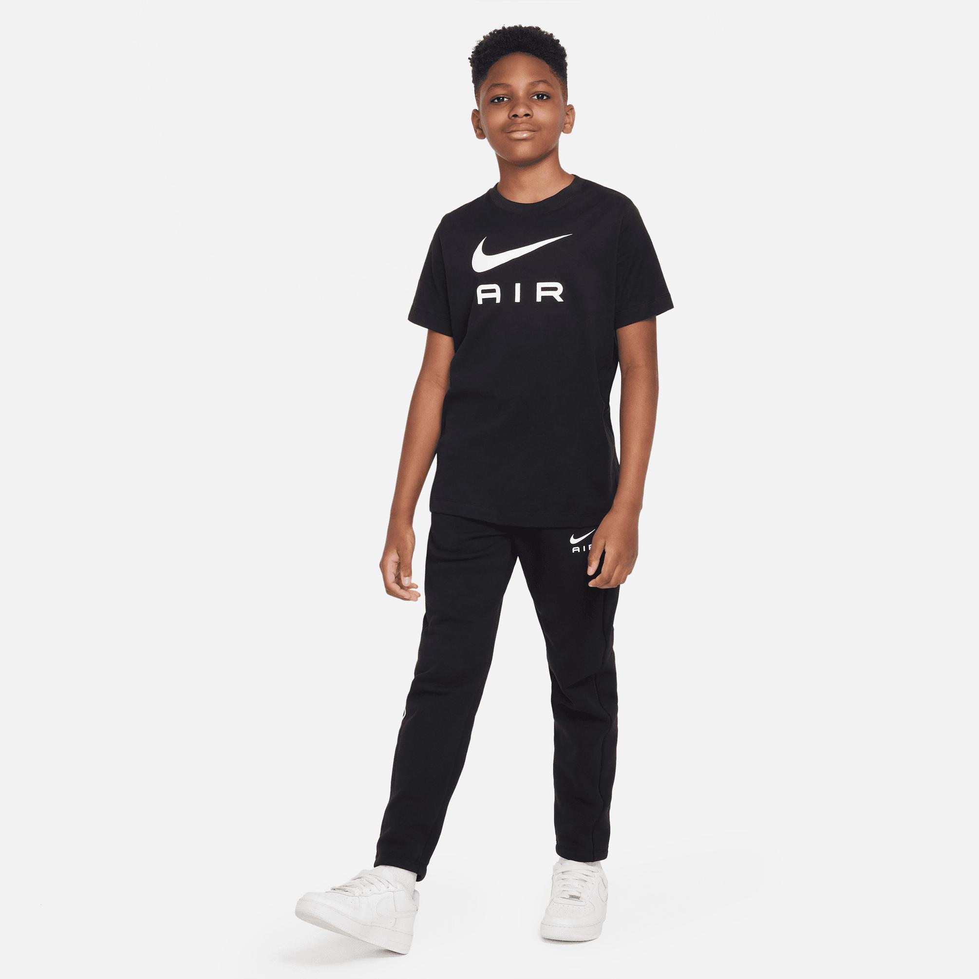  Nike Sportswear Air Short-Sleeve Çocuk Siyah T-shirt