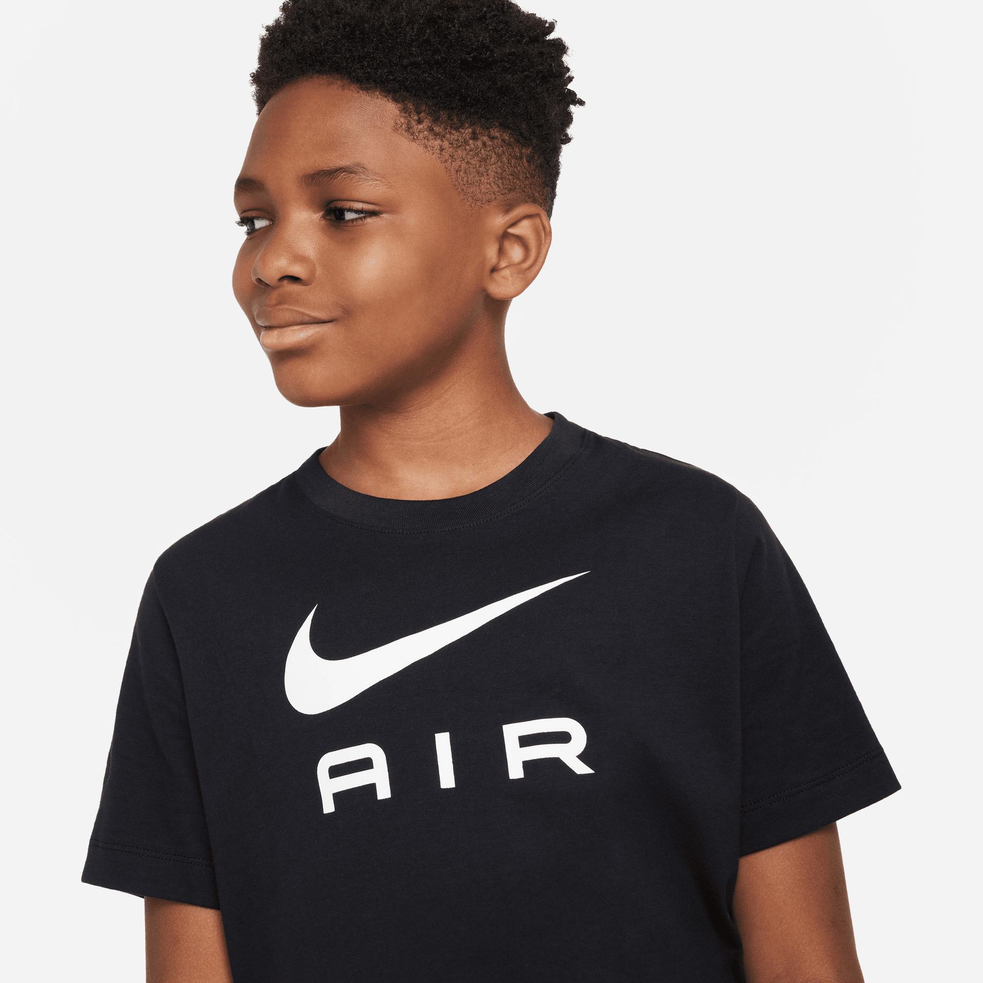  Nike Sportswear Air Short-Sleeve Çocuk Siyah T-shirt