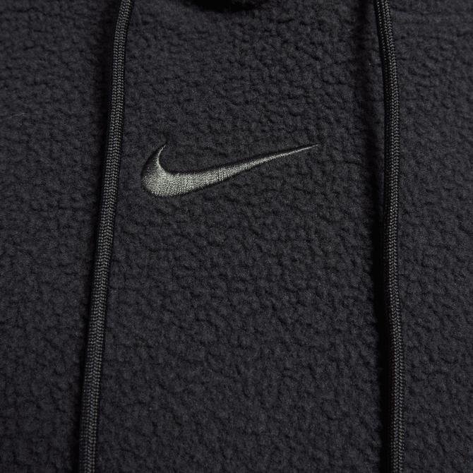  Nike Sportswear Plush Pullover Kadın Siyah Hoodie