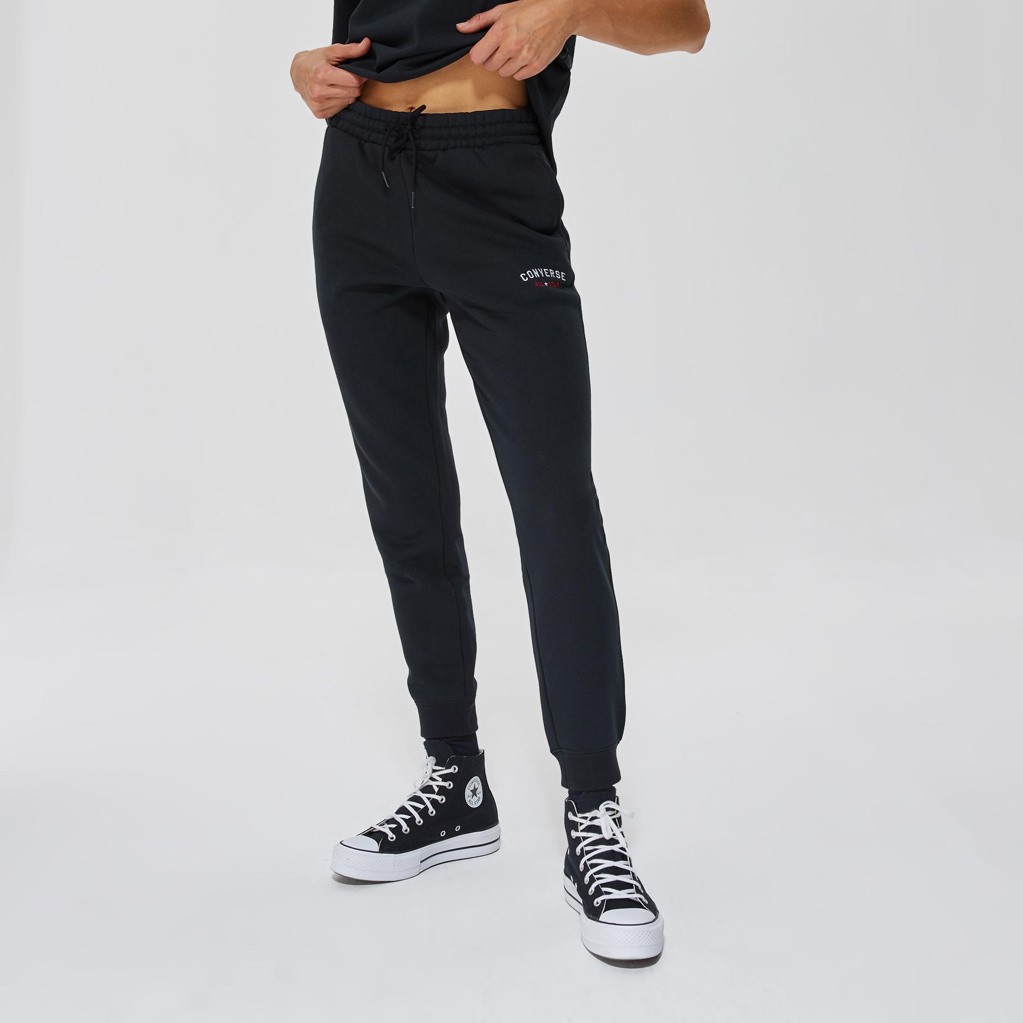  Converse Standard Fit Wearers Unisex Siyah Pantolon