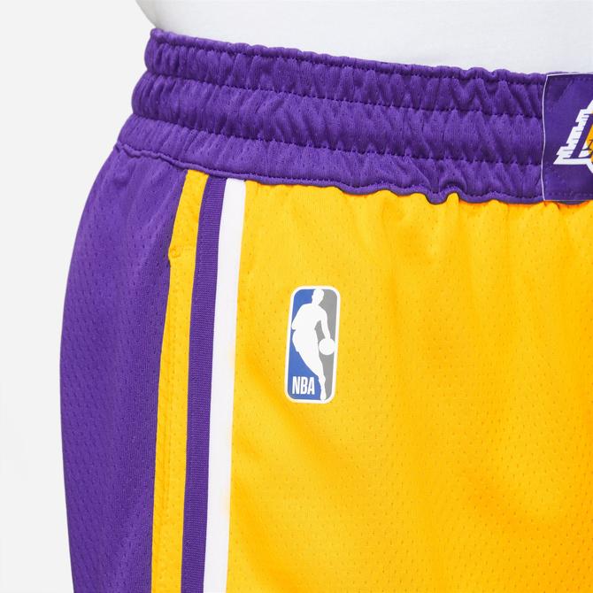  Nike Los Angeles Lakers Erkek Sarı/Altın Şort