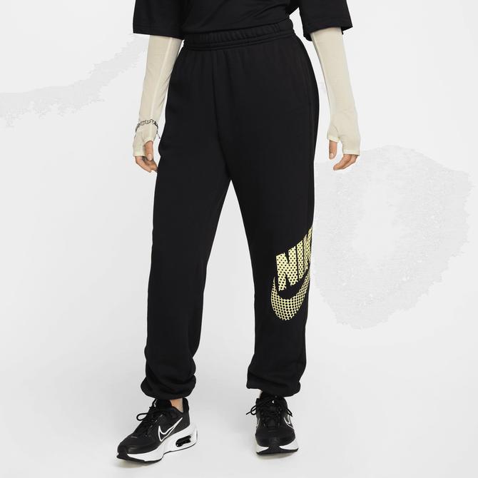  Nike Fleece Kadın Siyah/Gri/Gümüş Eşofman