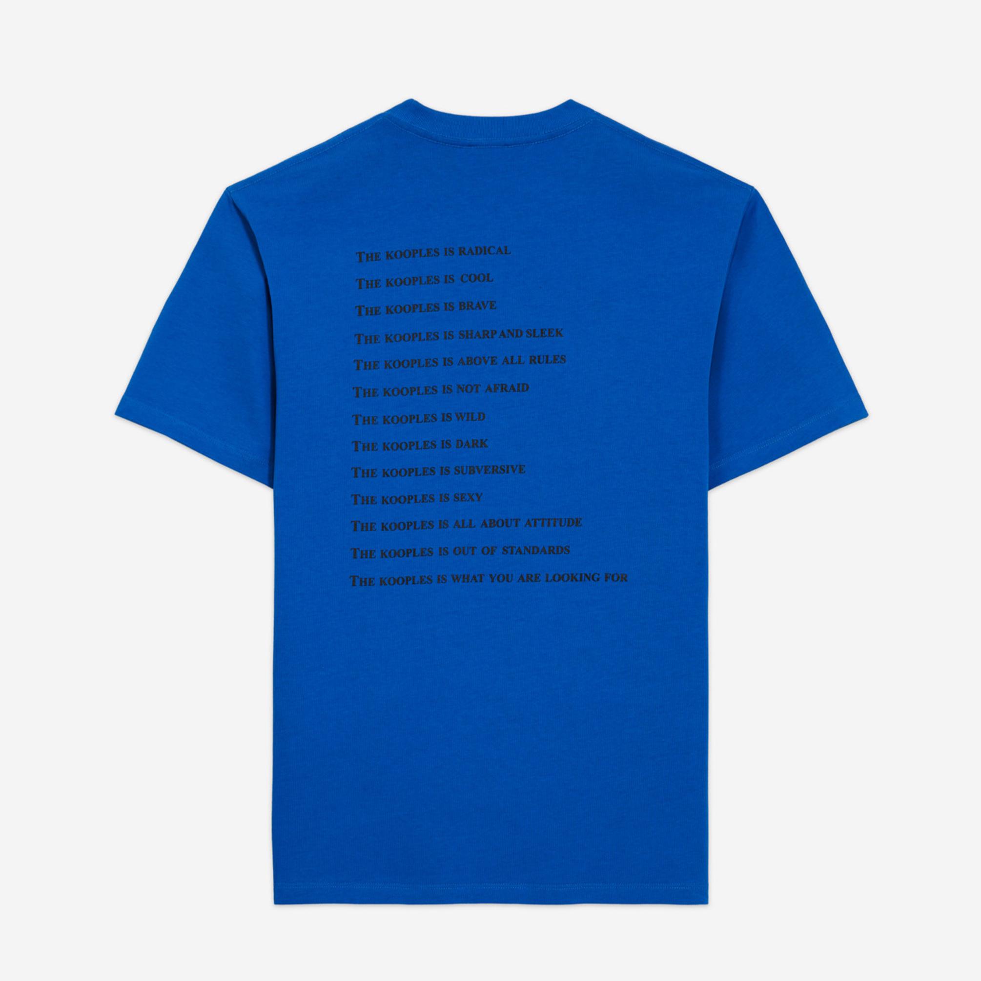  The Kooples What Is Erkek Mavi T-Shirt
