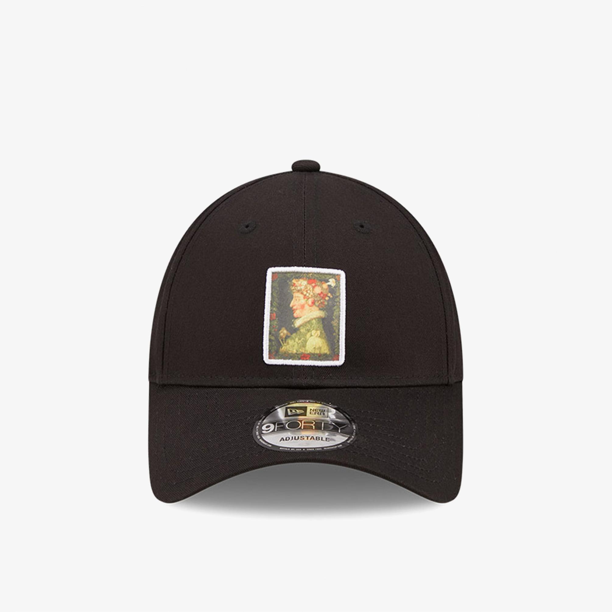  New Era Le Louvre Patch 9FORTY Adustable Unisex Siyah Şapka