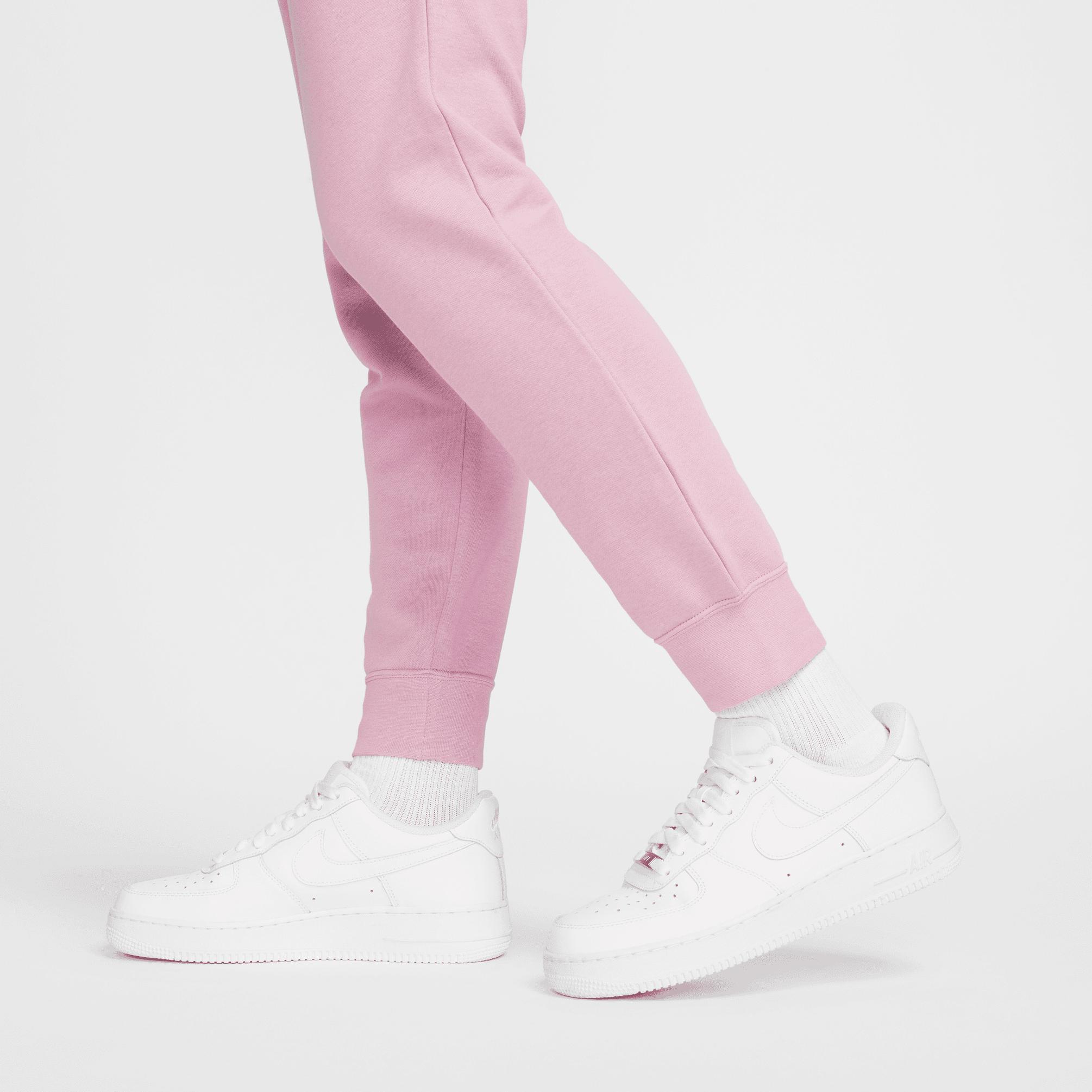  Nike Sportswear Essential Fleece Kadın Pembe Eşofman Altı