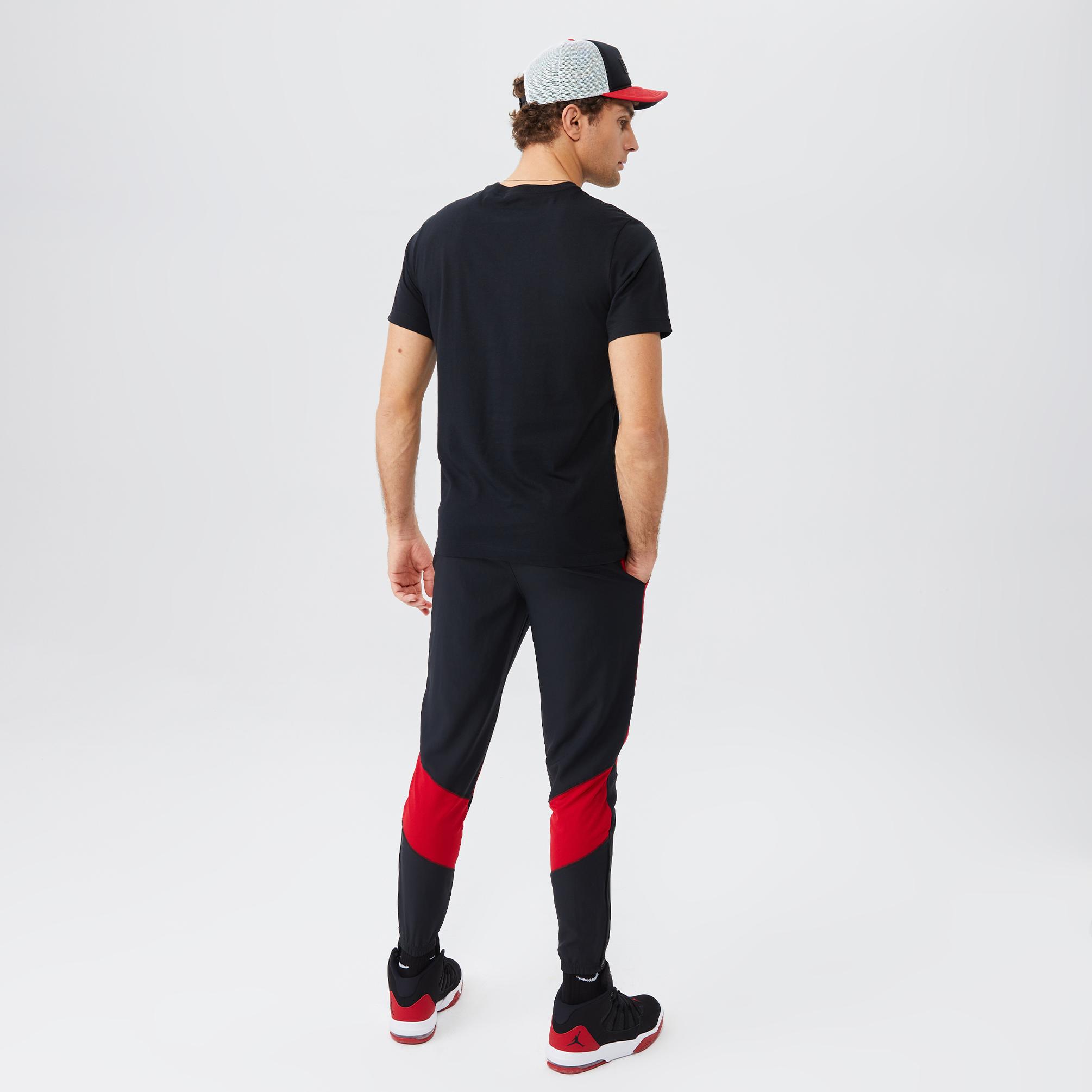  Jordan Jumpman Short Sleeve Erkek Siyah T-Shirt