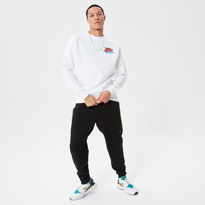  Nike Sportswear Erkek Beyaz Sweatshirt