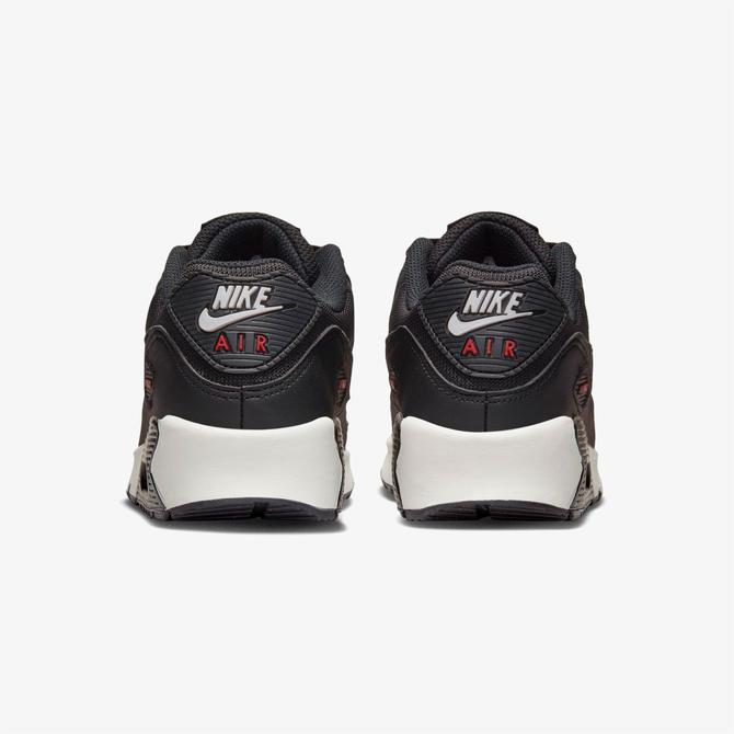  Nike Air Max 90 Leather Kadın Gri Spor Ayakkabı