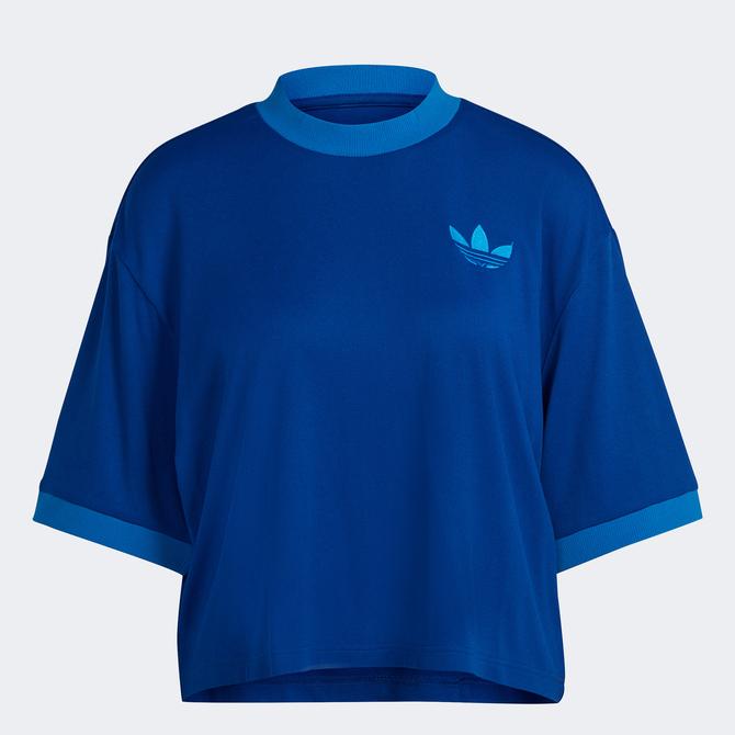  adidas Oversized Kadın Mavi T-Shirt