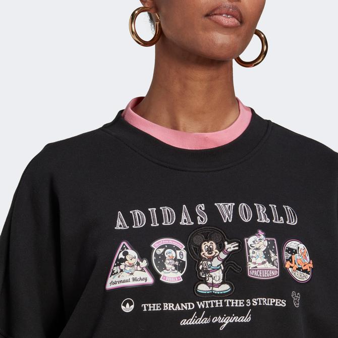  adidas Disney Kadın Siyah Sweatshirt
