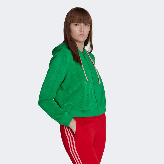  adidas Originals Kadın Yeşil Sweatshirt