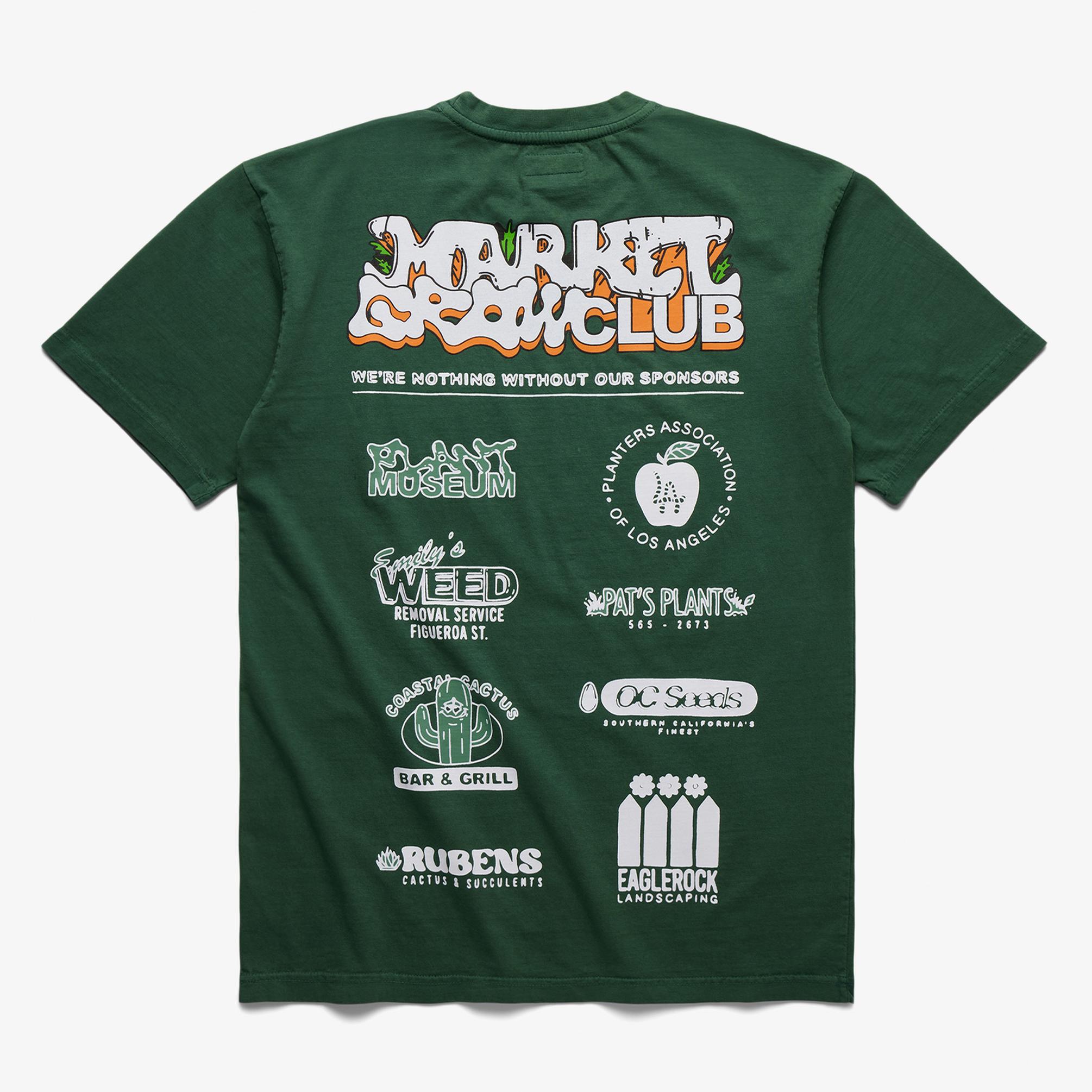  Market Growclub Erkek Yeşil T-Shirt