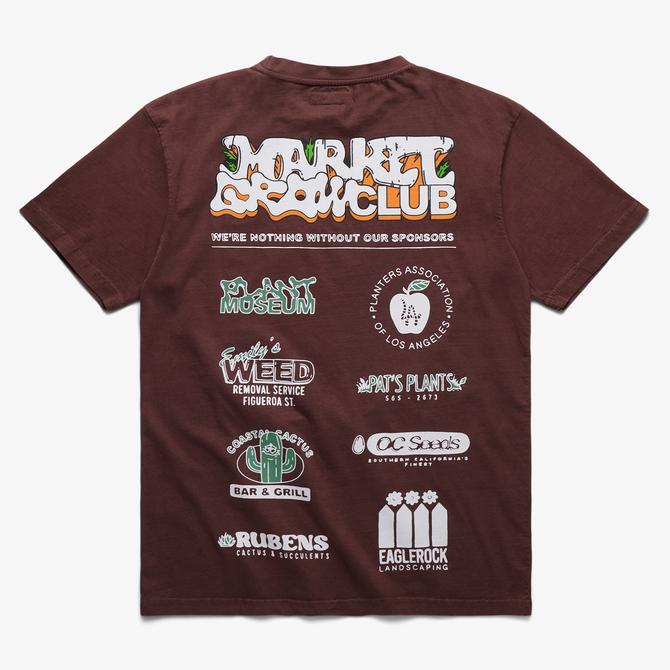  Market Growclub Erkek Kahverengi T-Shirt