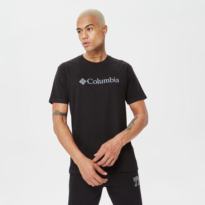  Columbia CSC Basic Logo Brushed Erkek Siyah T-Shirt