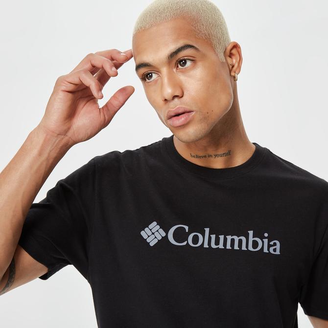  Columbia CSC Basic Logo Brushed Erkek Siyah T-Shirt