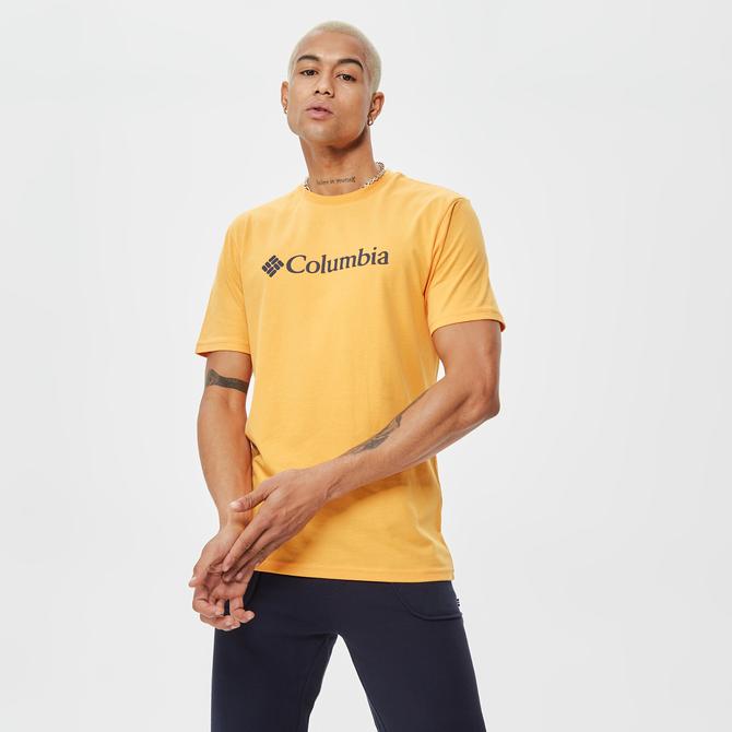  Columbia CSC Basic Logo Brushed Erkek Turuncu T-Shirt