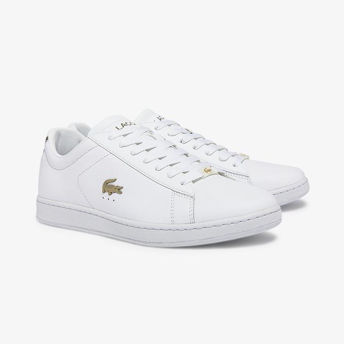  Lacoste Carnaby Erkek Beyaz Sneaker