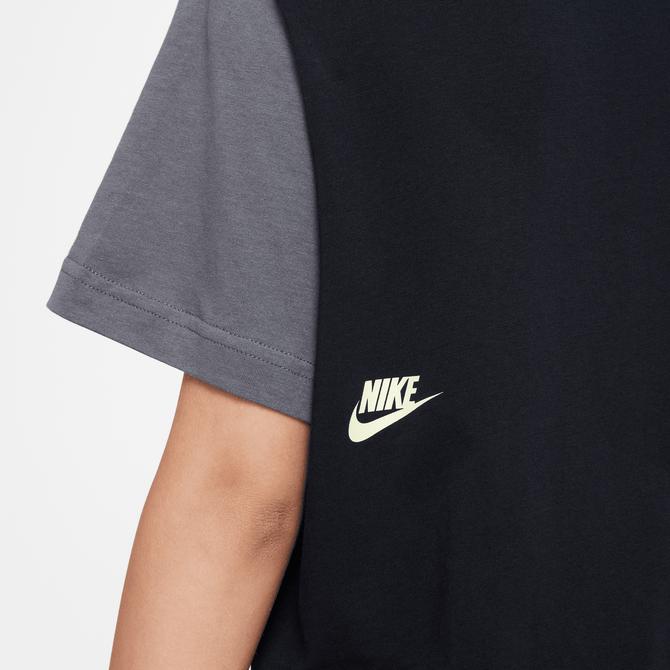  Nike Sportswear Essential Boxy Dance Çocuk Siyah T-Shirt