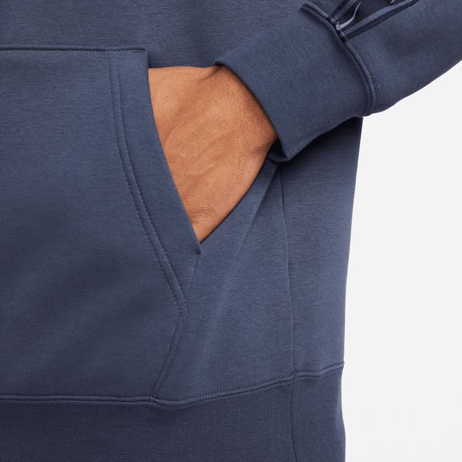  Nike Sportswear Repeat Fleece Pullover Erkek Lacivert Hoodie