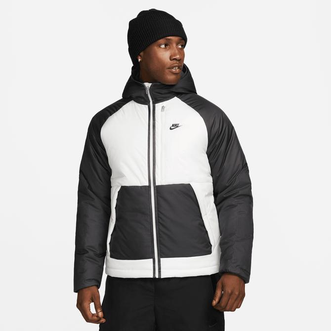  Nike Sportswear Therma Fit Legacy Erkek Siyah/Beyaz Mont