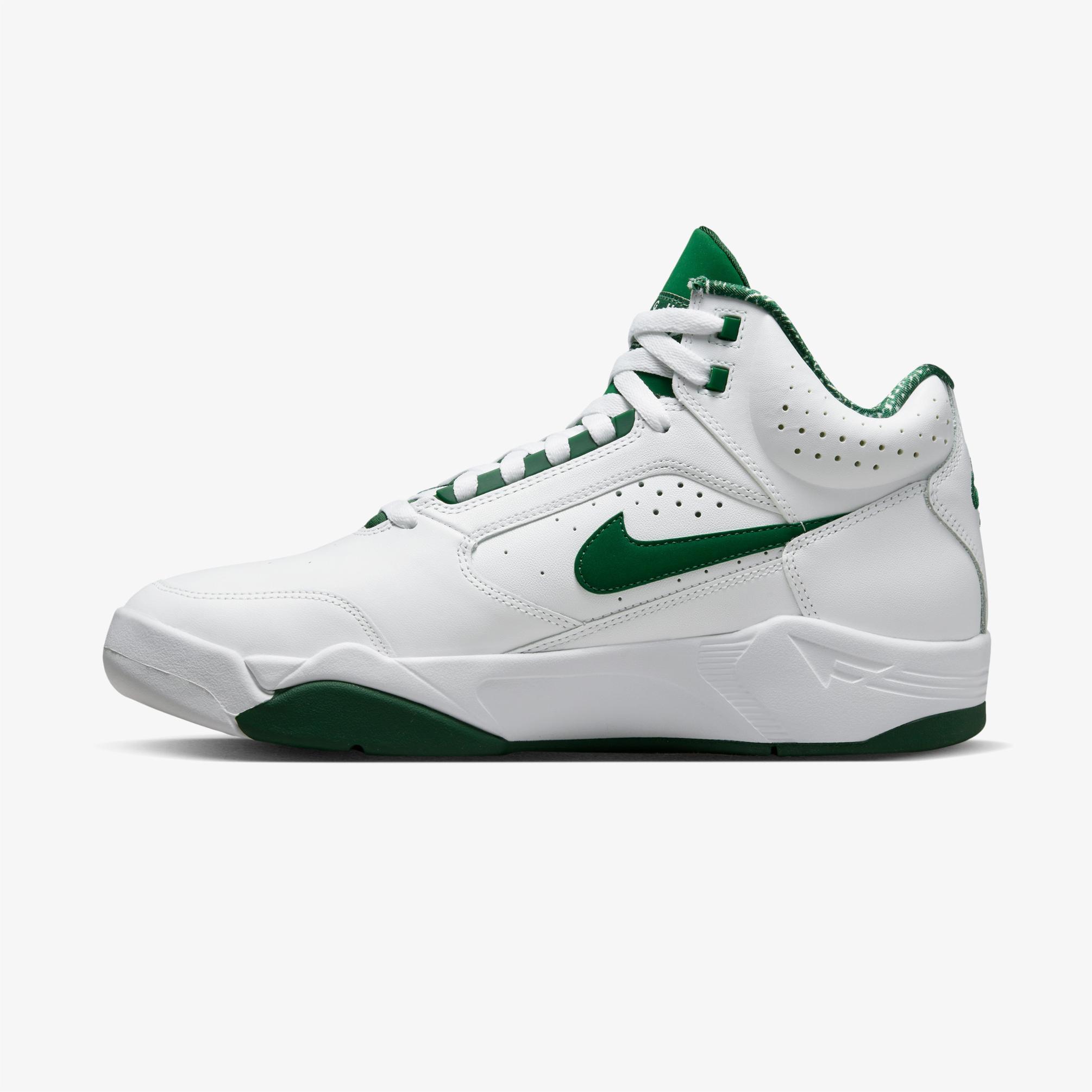  Nike Air Flight Lite Mid Erkek Beyaz Sneaker