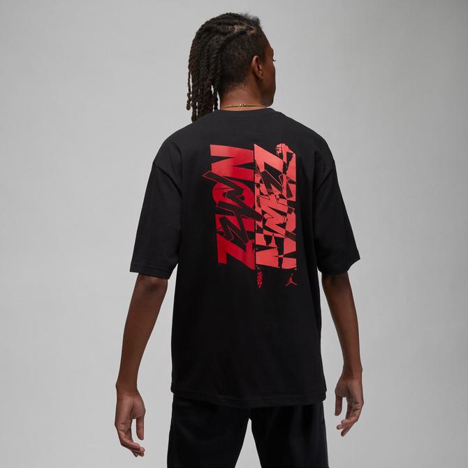  Jordan Zion Erkek Siyah T-Shirt